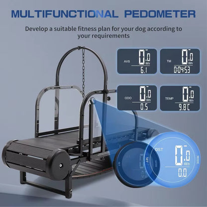 Dog Treadmill for Large Dogs Indoor & Outdoor Canine Running Machine for Pet Health and Fitness, Doggy Exercise Equipment